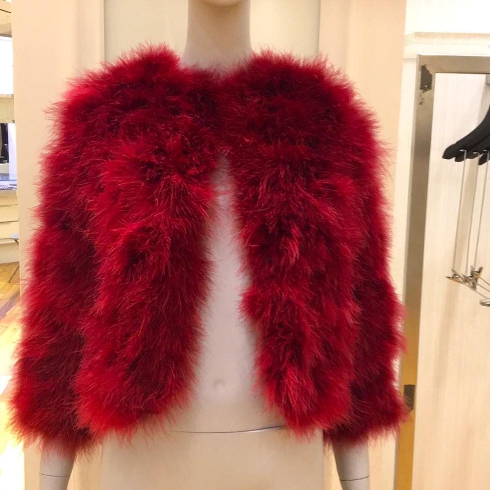 Jacket fire red
